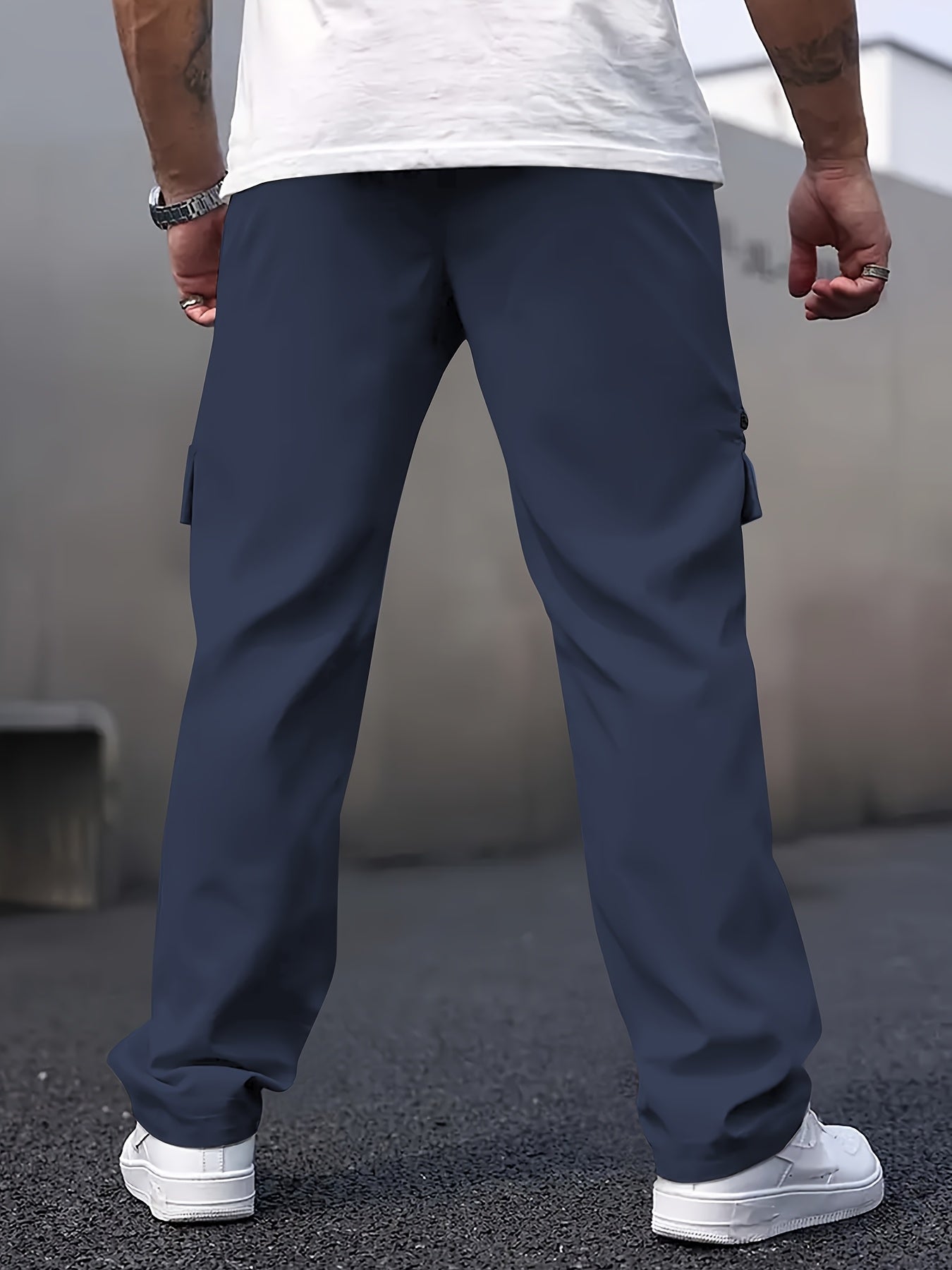 Men's Premium Cargo Pants with Stylish Zipper Details - Menloft