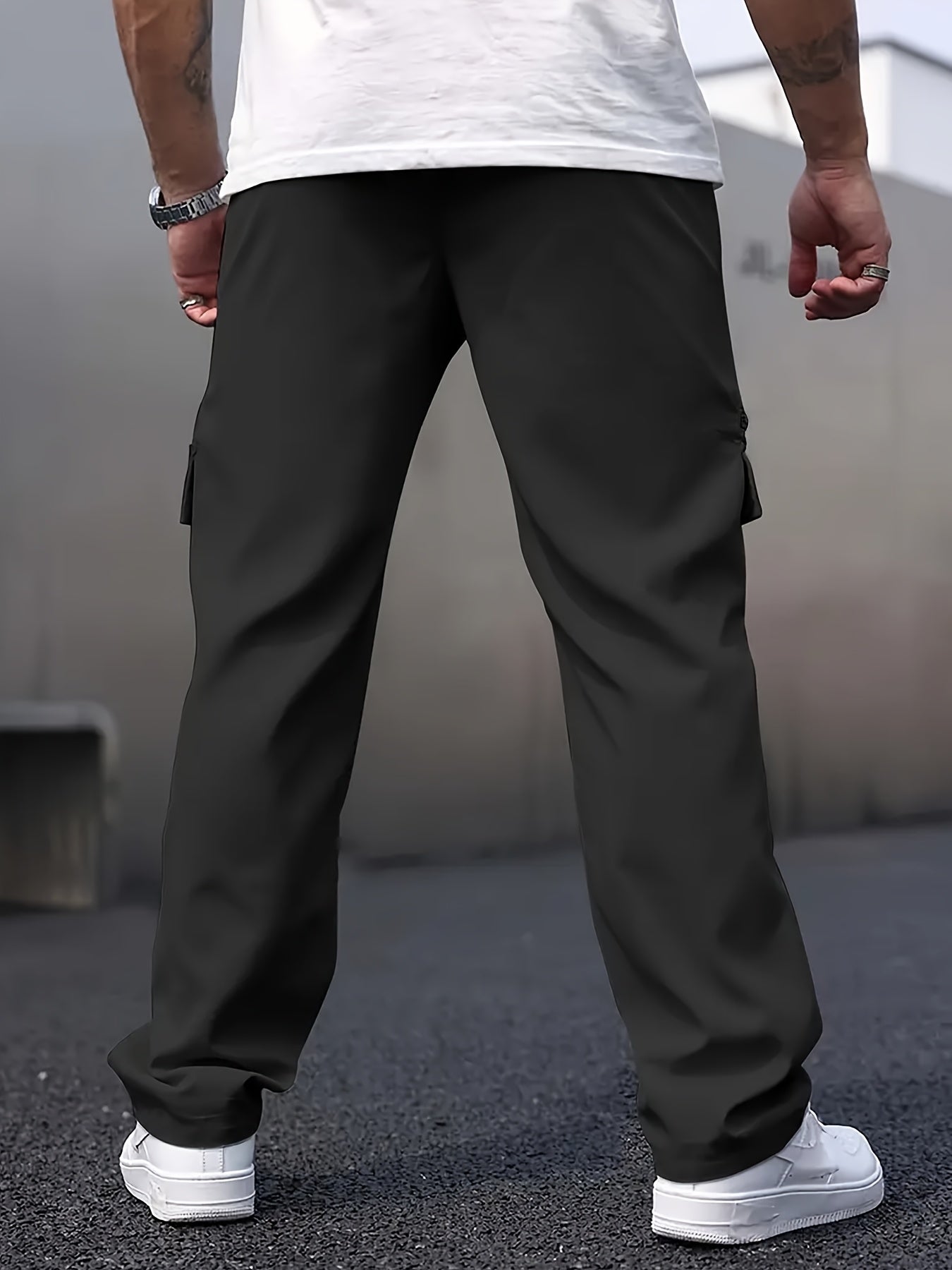 Men's Premium Cargo Pants with Stylish Zipper Details - Menloft