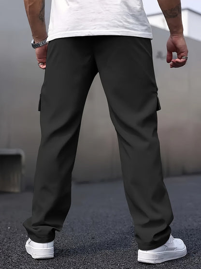 Men's Premium Cargo Pants with Stylish Zipper Details - Menloft