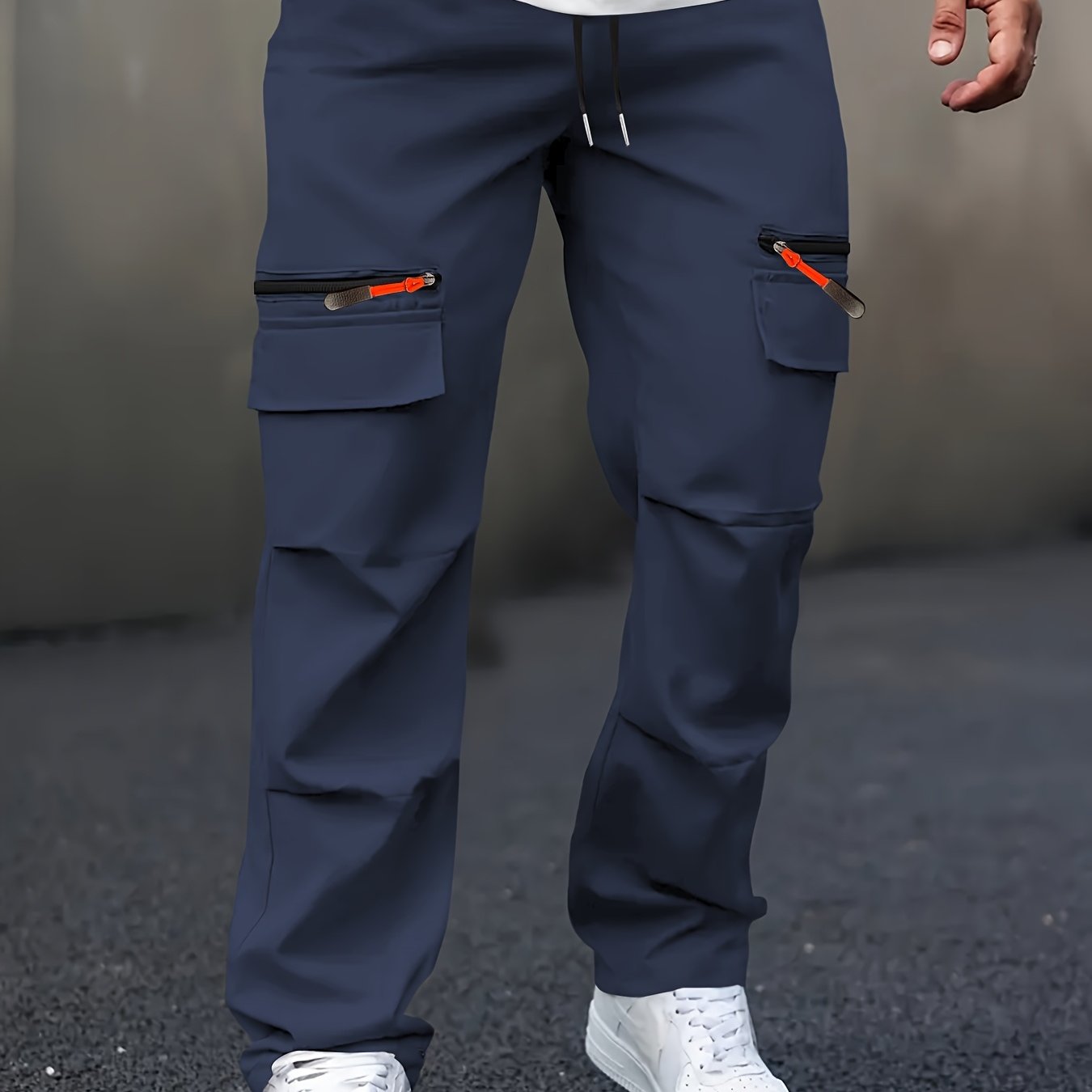Men's Premium Cargo Pants with Stylish Zipper Details - Menloft