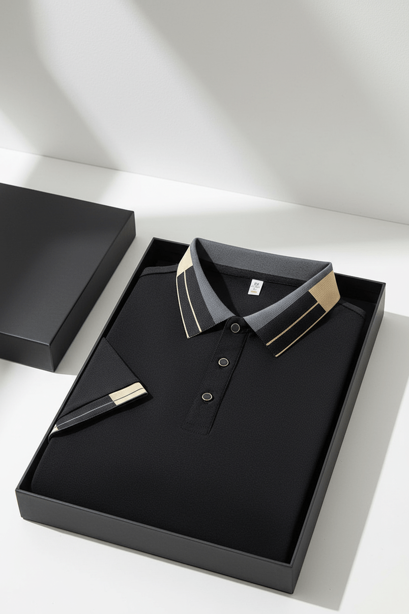 Men's Premium Casual Polo Shirt - Breathable Comfort - Menloft
