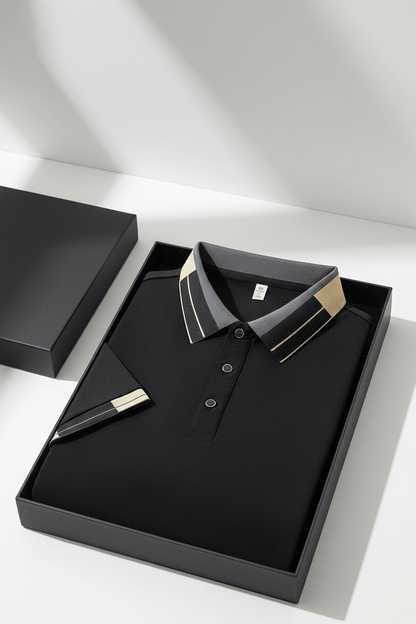 Men's Premium Casual Polo Shirt - Breathable Comfort - Menloft