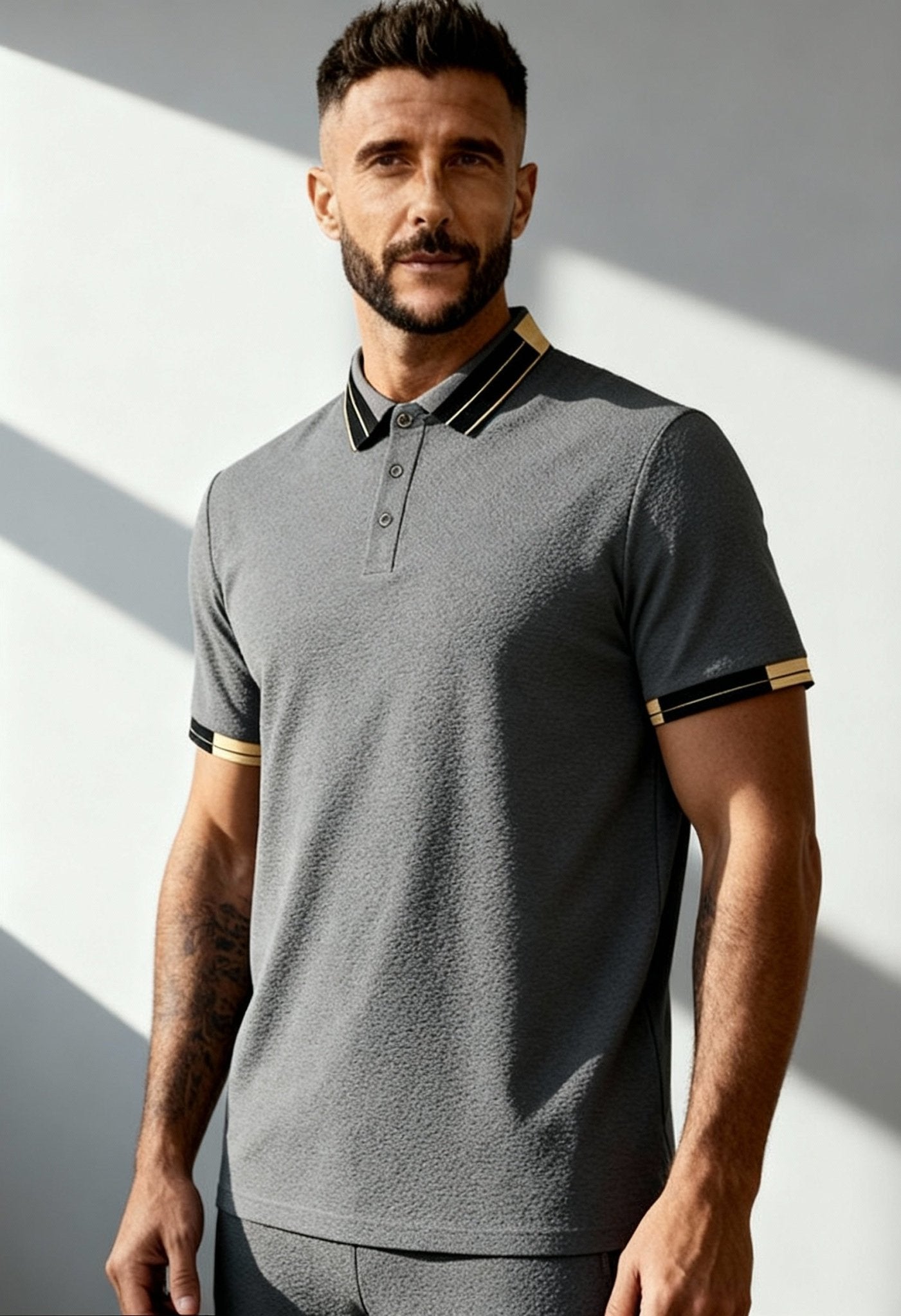 Men's Premium Casual Polo Shirt - Breathable Comfort - Menloft