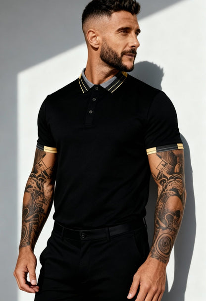 Men's Premium Casual Polo Shirt - Breathable Comfort - Menloft