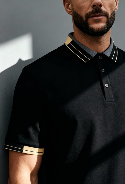 Men's Premium Casual Polo Shirt - Breathable Comfort - Menloft