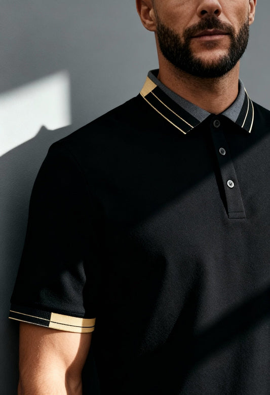 Men's Premium Casual Polo Shirt - Breathable Comfort - Menloft