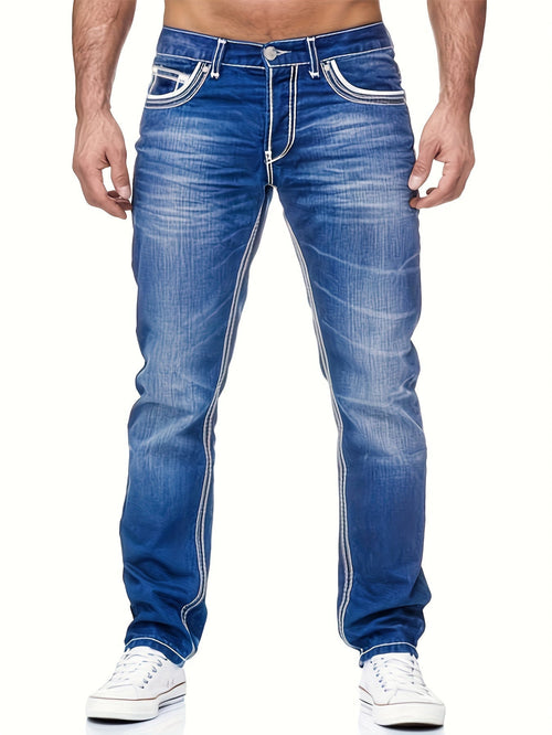 Men's Premium Heavyweight Jeans - Timeless Style & Comfort - Menloft