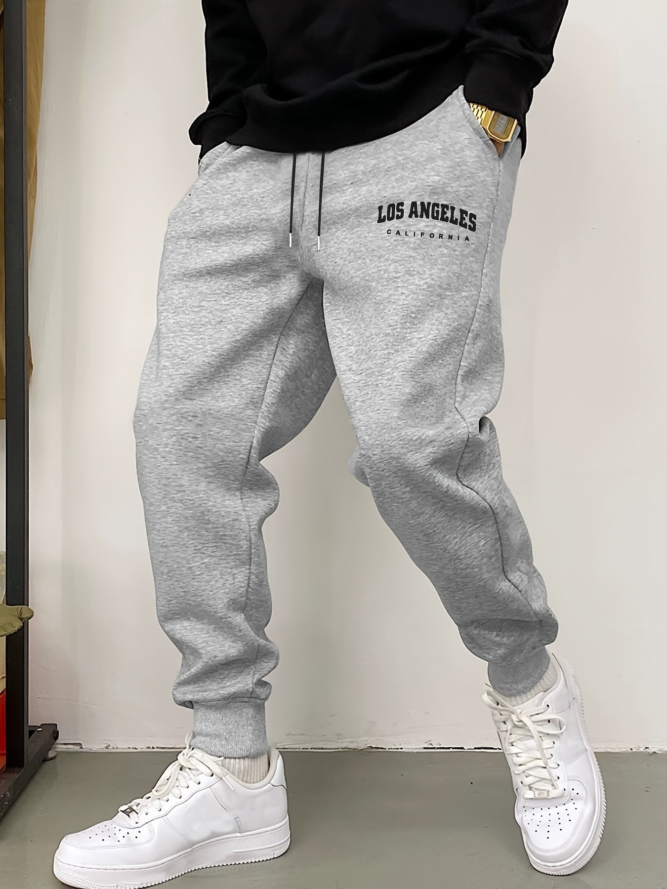 Men's Premium Los Angeles Print Sweatpants - Menloft