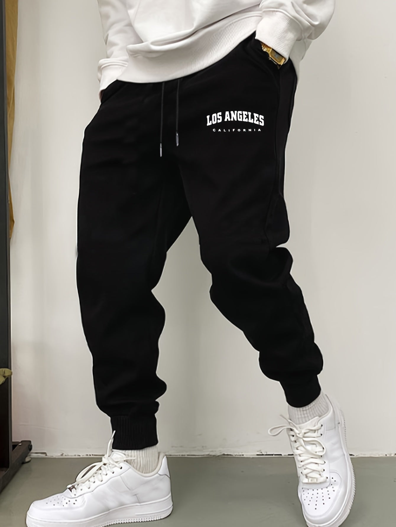 Men's Premium Los Angeles Print Sweatpants - Menloft