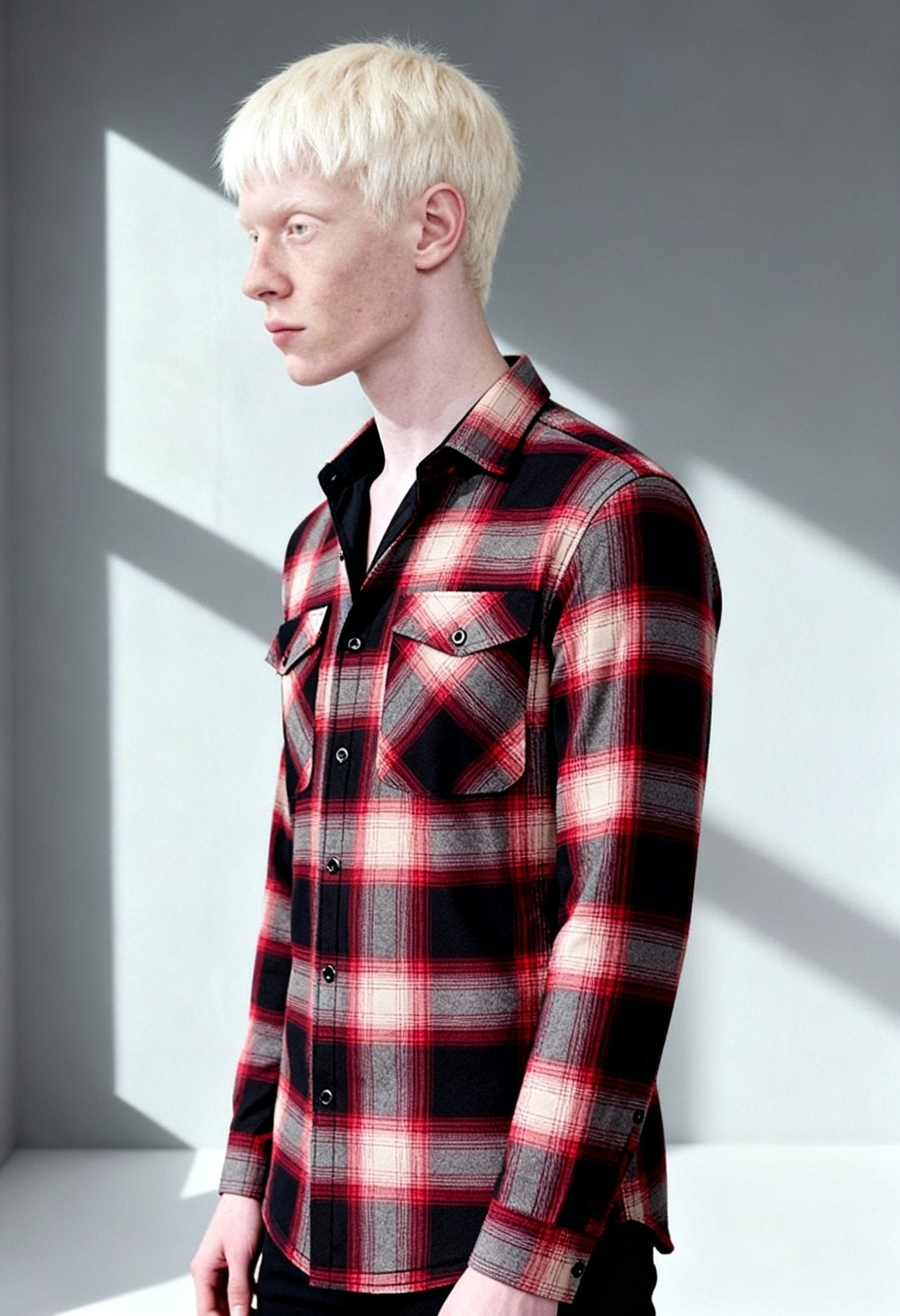 Men's Premium Plaid Flannel Shirt - Winter Warmth & Style - Menloft