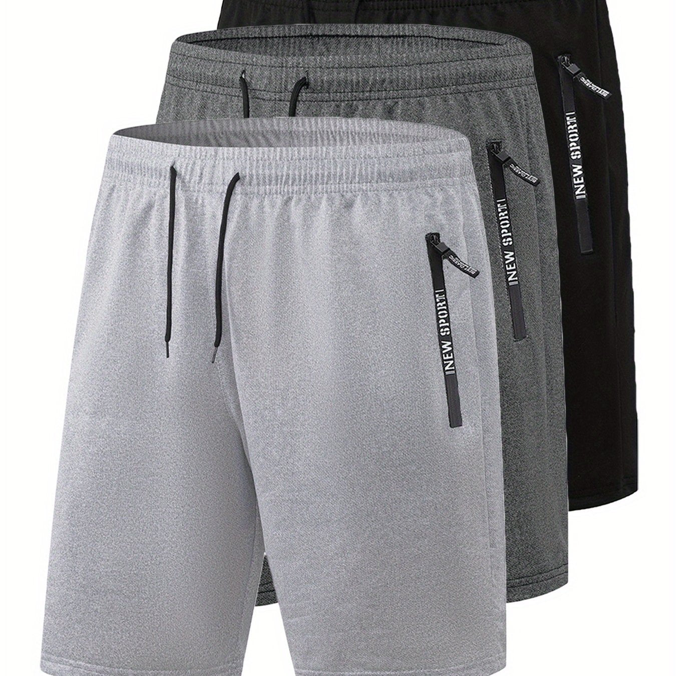 Men's Premium Summer Track Shorts Set - 3 Pack - Menloft