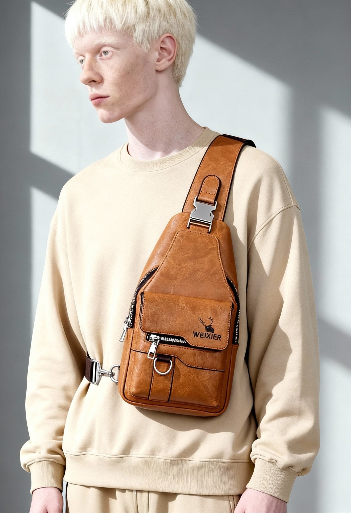 Men's Premium Wear - Resistant Crossbody Bag - Menloft