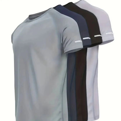 Men's Quick - Dry Performance T-Shirt - Ultimate Comfort & Style - MENLOFT LLC