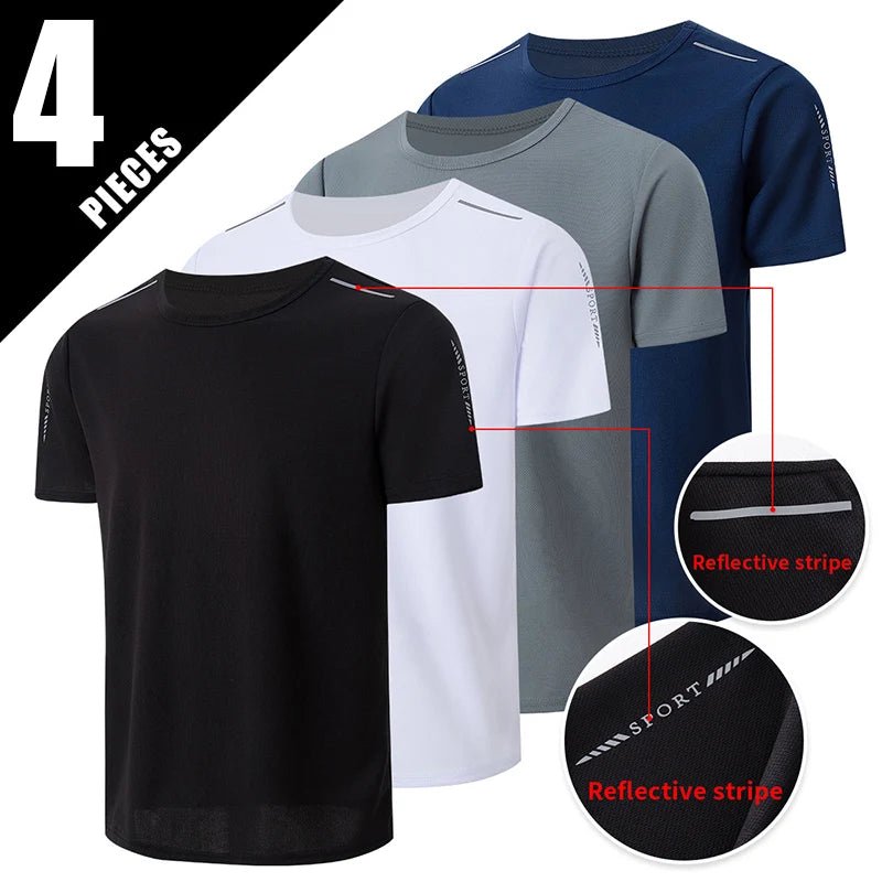 Men's Quick - Dry Performance T-Shirt - Ultimate Comfort & Style - MENLOFT LLC