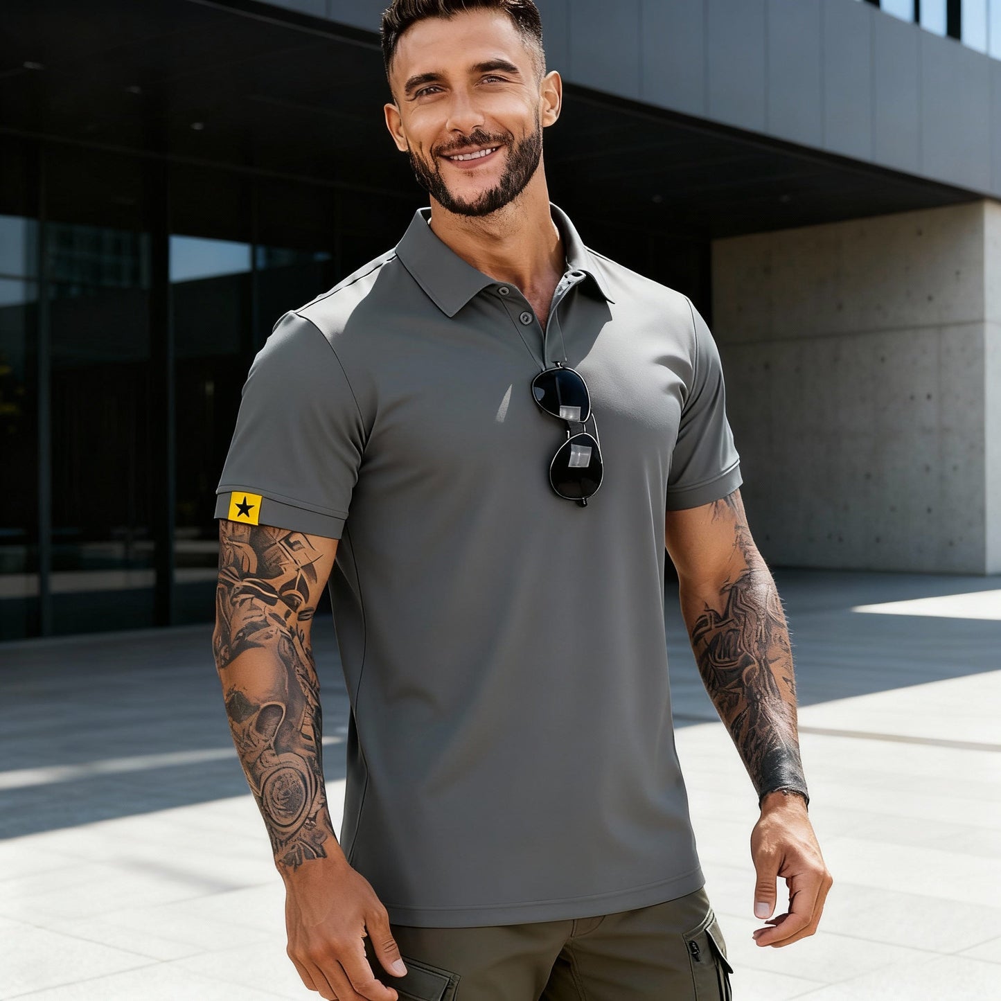 Men's Quick - Dry Performance Tee - Ultimate Comfort & Style - Menloft