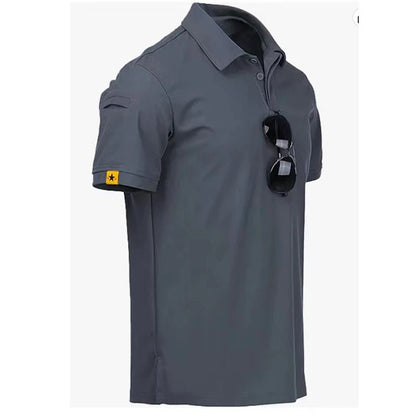 Men's Quick - Dry Performance Tee - Ultimate Comfort & Style - MENLOFT LLC