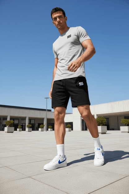 men’s quick-dry summer set front view Menloft