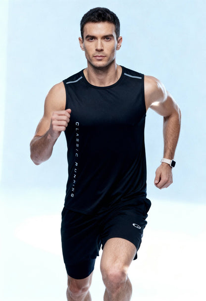 men’s quick-dry vest back view Menloft