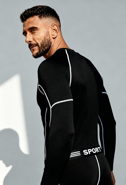 Men's Thermal Fleece Underwear Set for Ultimate Comfort - Menloft