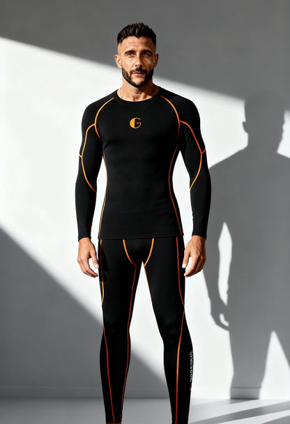 Men's Thermal Fleece Underwear Set for Ultimate Comfort - Menloft