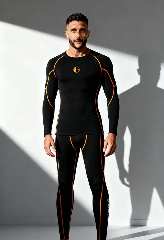 Men's Thermal Fleece Underwear Set for Ultimate Comfort - Menloft