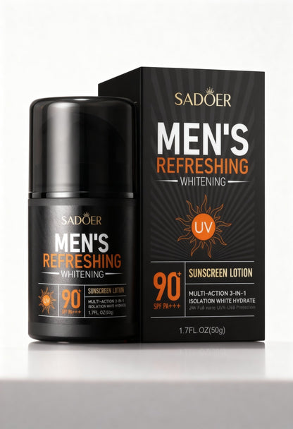 men’s sunscreen SPF90 outdoor use Menloft