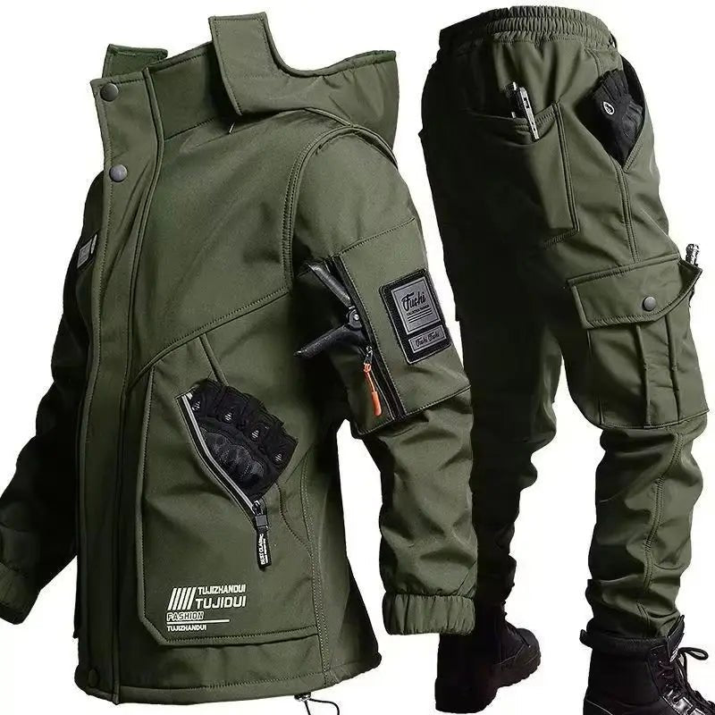 Men's Ultimate Velvet Motorcycle Jacket - Style & Comfort - Menloft