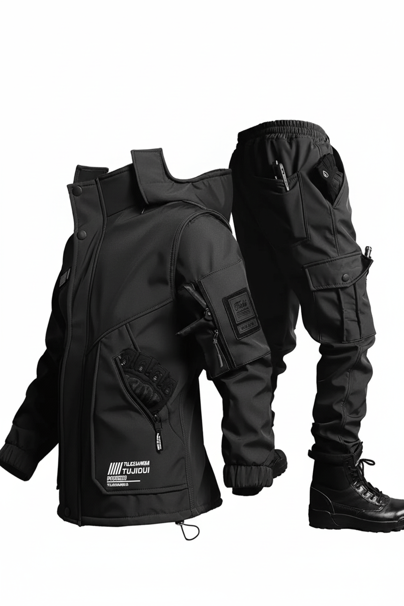 men’s velvet motorcycle jacket full outfit Menloft