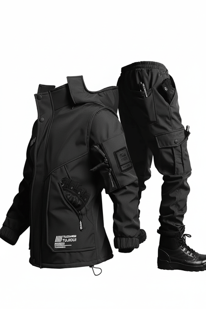 men’s velvet motorcycle jacket full outfit Menloft