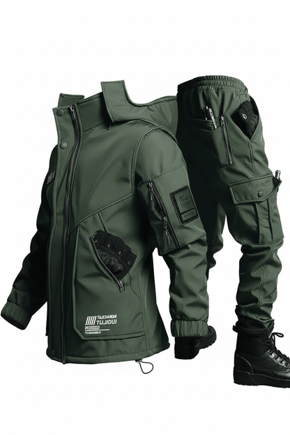 men’s velvet motorcycle jacket urban look Menloft