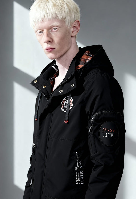 Men's Waterproof Hooded Parka Jacket - Ultimate Outdoor Comfort - Menloft