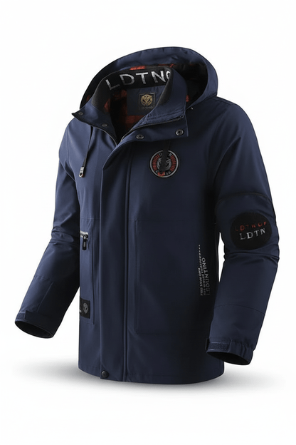 Men's Waterproof Hooded Parka Jacket - Ultimate Outdoor Comfort - Menloft