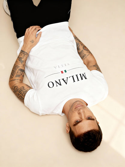 Milano Premium Cotton Tee - Elevate Your Style Effortlessly - Menloft