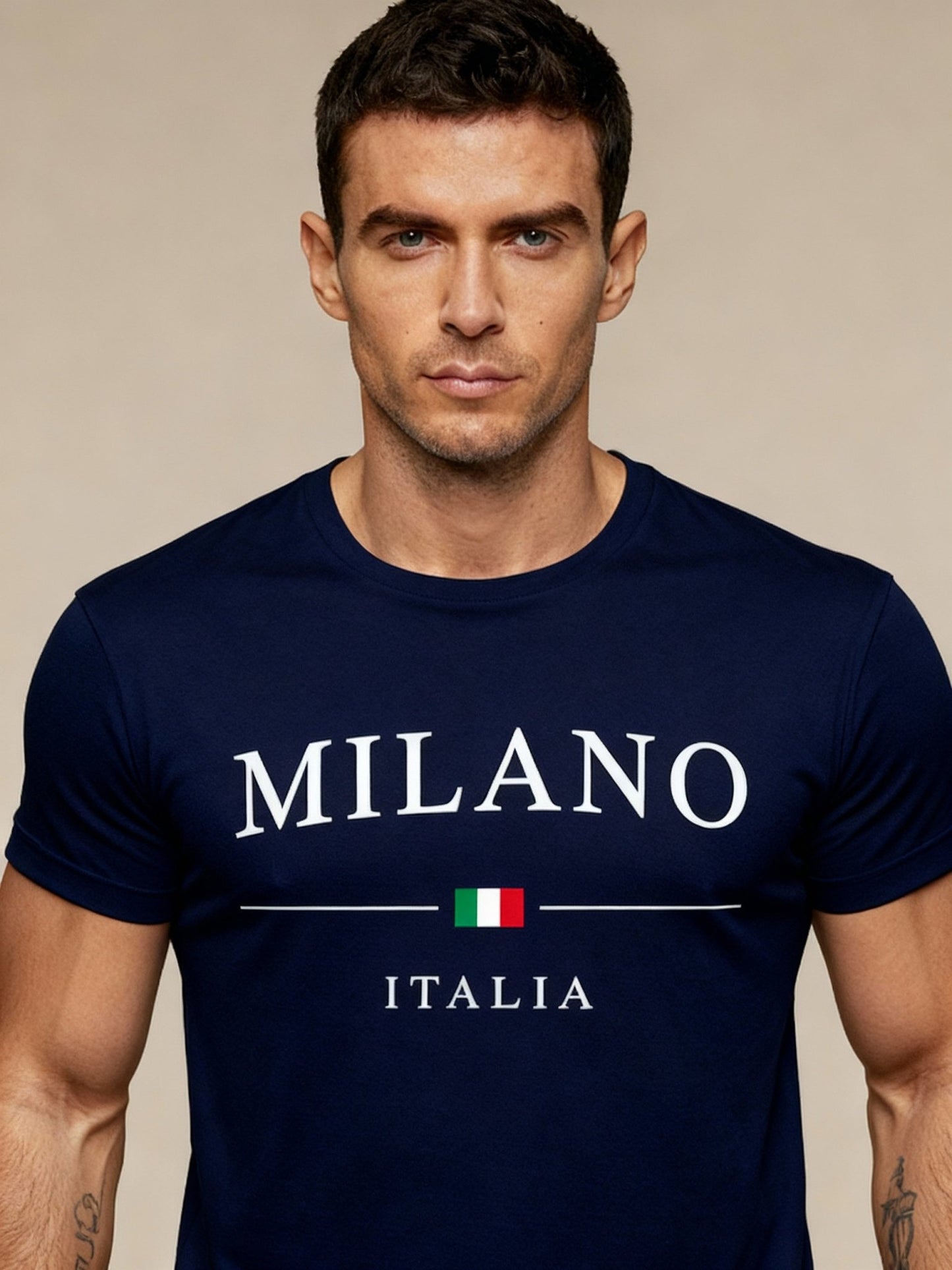 Milano Premium Cotton Tee - Elevate Your Style Effortlessly - Menloft