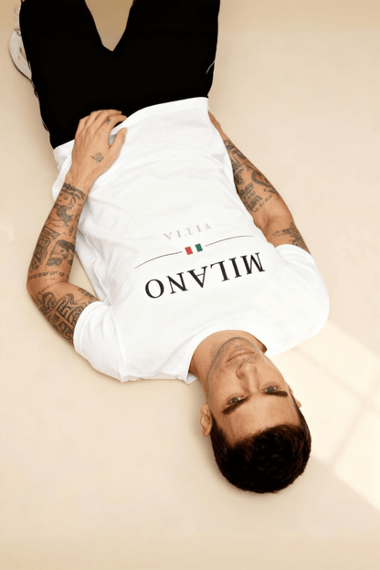 men’s cotton tee fabric close-up Menloft