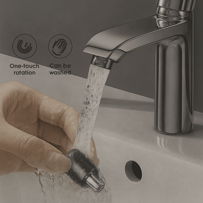Precision Groomer: Rechargeable Nose Hair Trimmer - Menloft