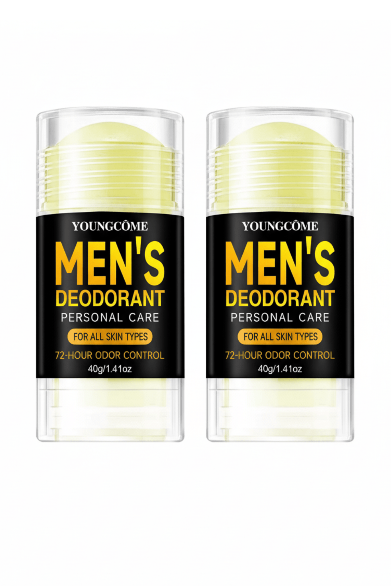 men wearing sandalwood 72-hour deodorant lifestyle