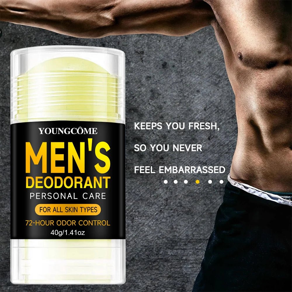 Sandalwood Men's Deodorant Stick - 72 - Hour Freshness - MENLOFT LLC