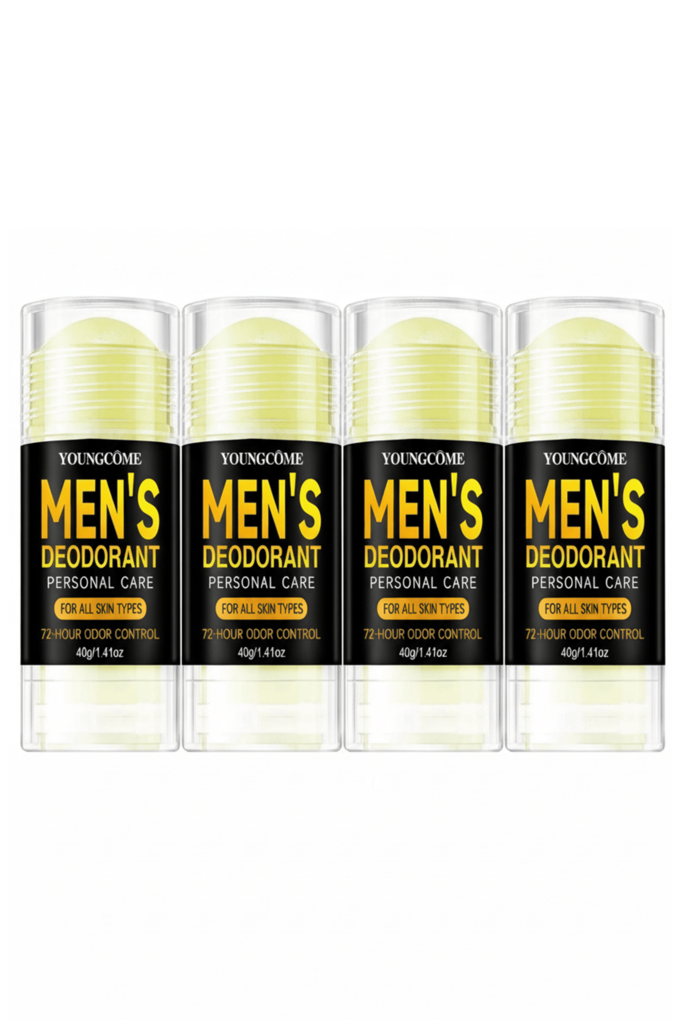 men’s sandalwood deodorant 72h packaging