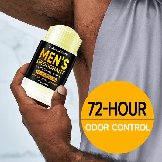 Sandalwood Men's Deodorant Stick - 72 - Hour Freshness - MENLOFT LLC