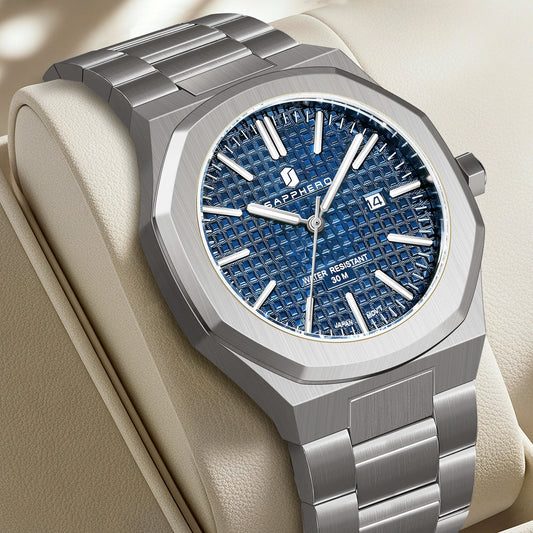 SAPPHERO Chronograph: Elegance & Precision for Modern Men - MENLOFT LLC