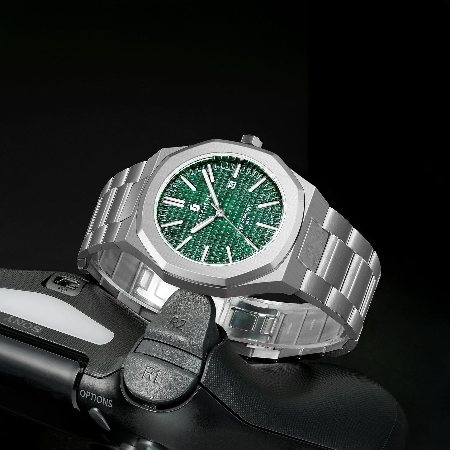 SAPPHERO Chronograph: Elegance & Precision for Modern Men - MENLOFT LLC