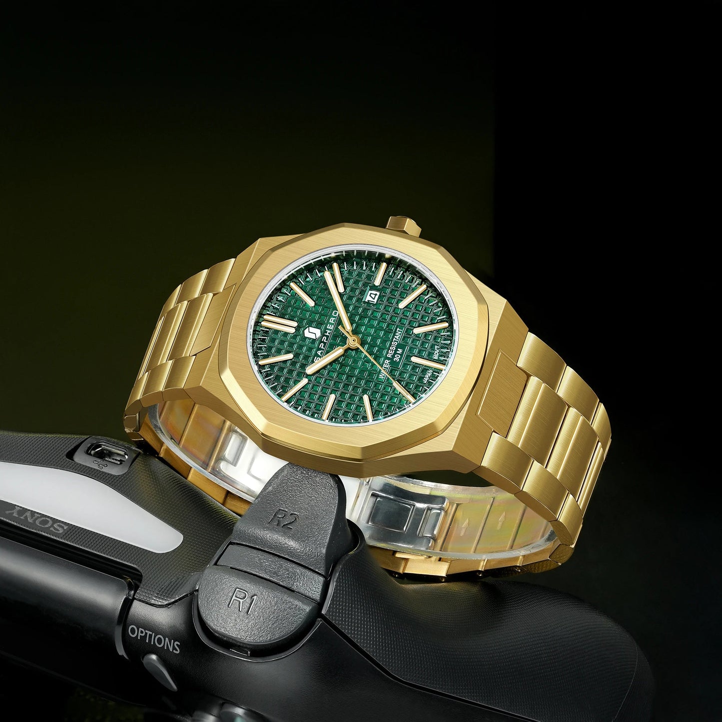 SAPPHERO Chronograph: Elegance & Precision for Modern Men - MENLOFT LLC
