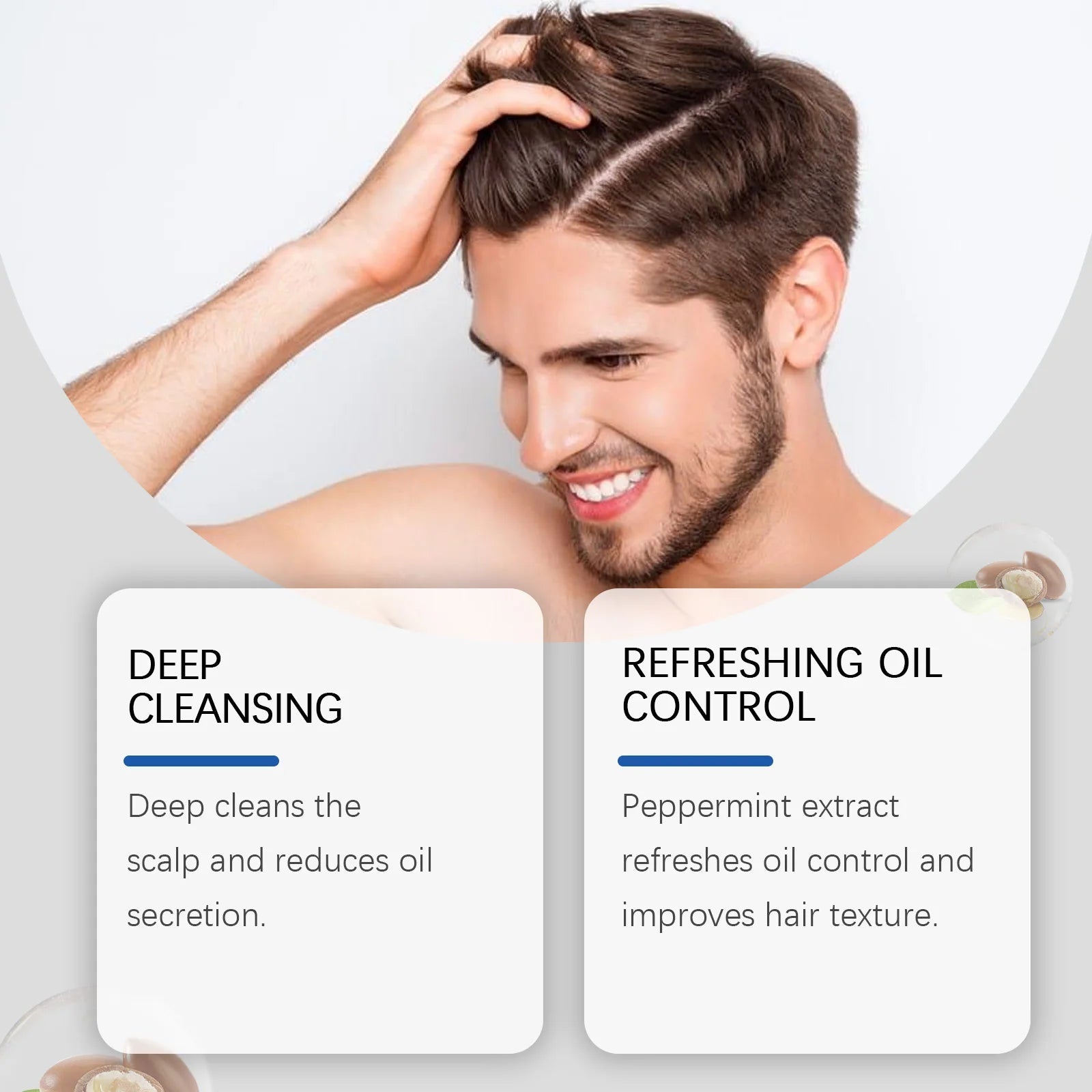 Scalp Revitalizing Shampoo - East Moon - Hydration & Shine - MENLOFT LLC