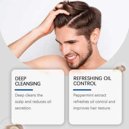 Scalp Revitalizing Shampoo - East Moon - Hydration & Shine - MENLOFT LLC