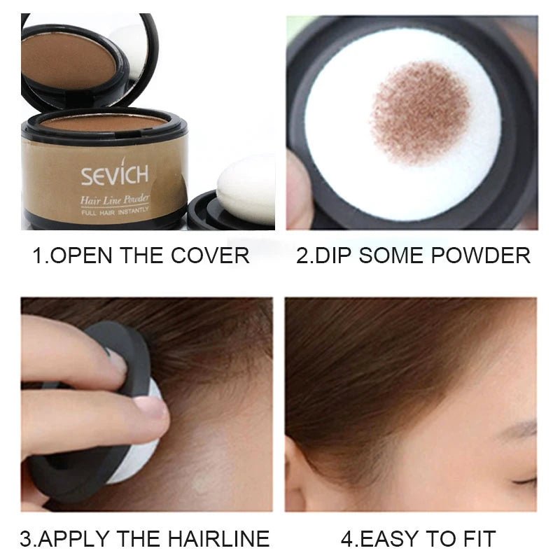 Sevich Hairline Enhancer for Men - 8 Shades of Confidence - Menloft