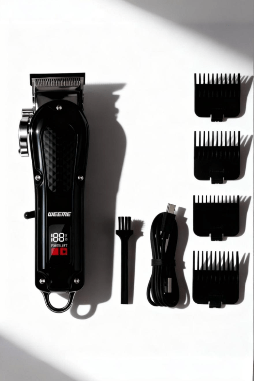 men’s precision trimmer in use Menloft