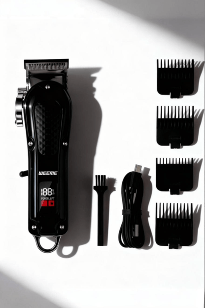 men’s precision trimmer in use Menloft