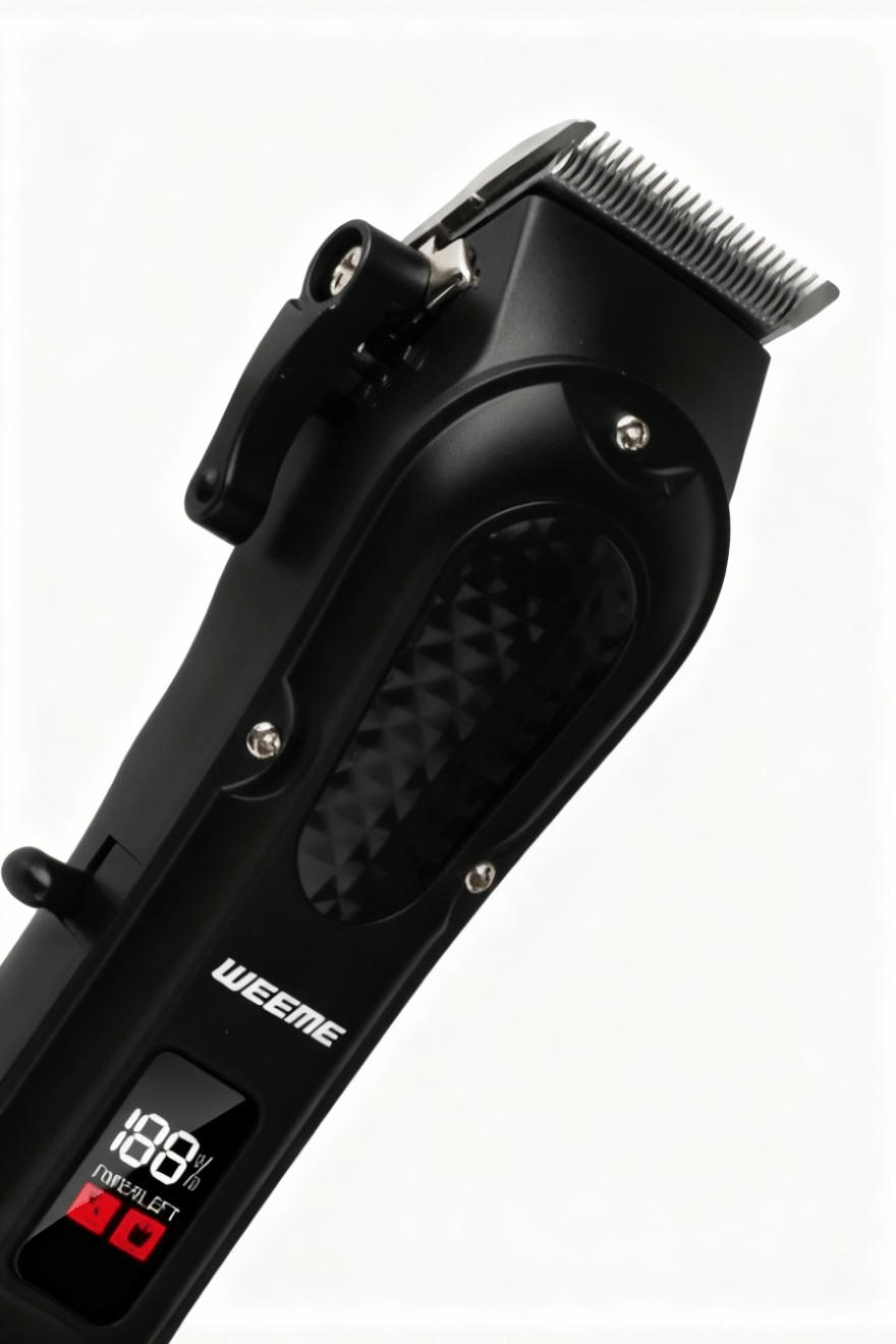 men’s precision trimmer blade close-up Menloft