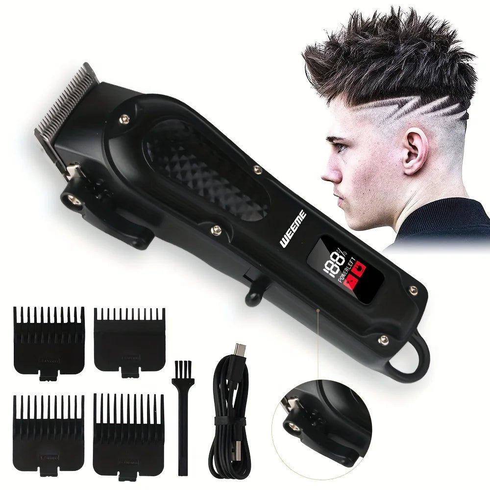 Silent Precision Trimmer - KIKIDO Elite Grooming Set - MENLOFT LLC